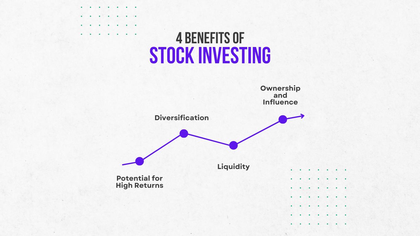 four benefits of stock investing